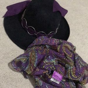 Jimi Hendrix Hat and Scarf (costume)
